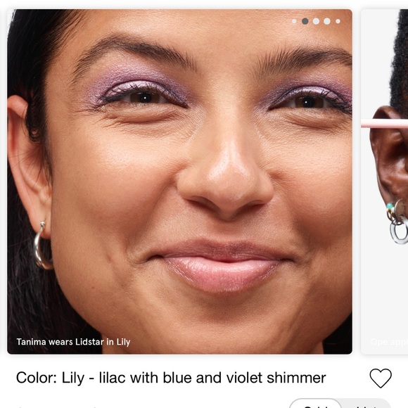 Eye set: Glossier Lidstar in Lily and Nyx Waterproof Eyeliner - Picture 4 of 7